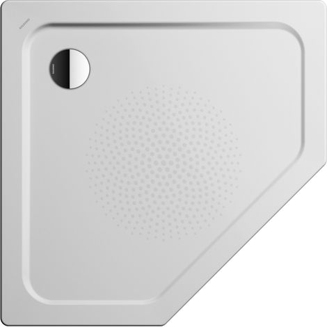 Cornezza Fünfeck-Duschwanne manhattan Antislip 100x100x2.5cm