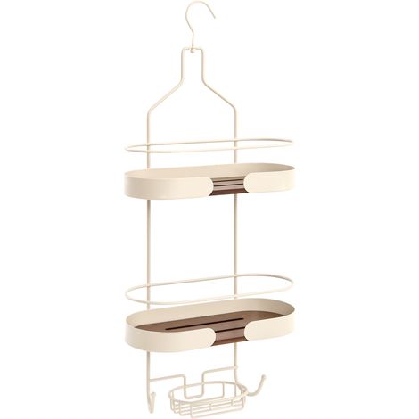 Serviteur de douche argileo rectangulaire 2 niveaux beige - 5five (1/2)