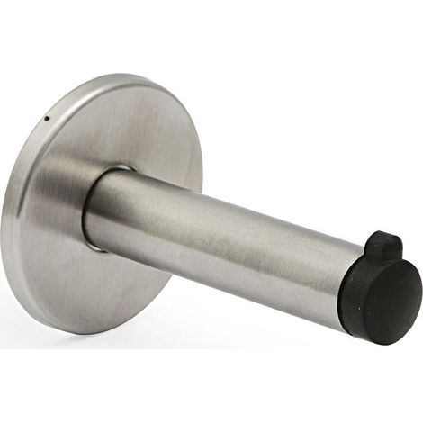 percha roseta cabine inoxidable con tope goma inoxidable 304 (1/2)