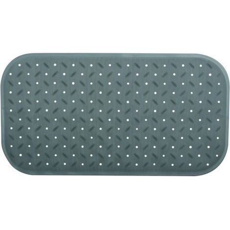 tapis Fond de baignoire antidérapant Caoutchouc CLASS 36x65cm Gris MSV