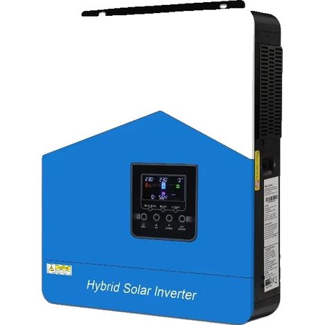 Inversor solar híbrido, doble salida, controlador de carga MPPT, 6,2 kW, 48 V, WIFI, 220 V (1/2)