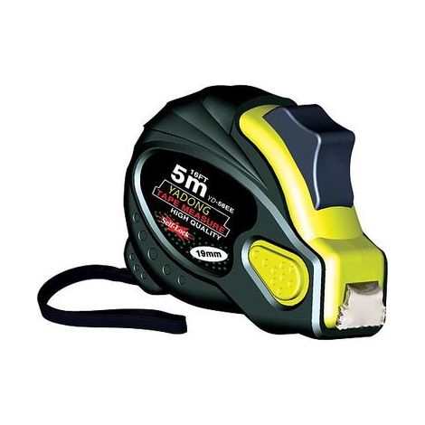 Meter Strend Pro WorkTiger 6E, 5 m, 19 mm, Rollbandmaß, AutoStop, gummiert