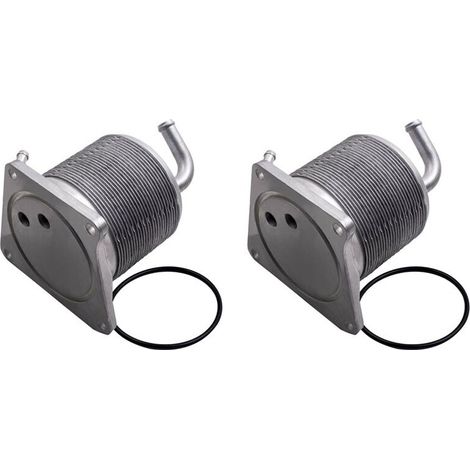 Kit de enfriador de aceite de transmisión CVT fijo (con junta tórica, modelo 21606-1XF0A) para los modelos Nissan Sentra, Rogue y Juke de 2011 a 2014.