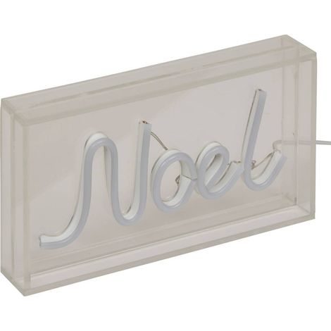 Neon led natale spina usb l.23cm rosso - Feeric lights & christmas