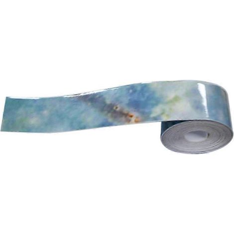Autocollant mural adhésif imperméable en PVC pour carrelage, à faire soi-même, pour salle de bain.-Light Green