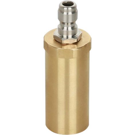 Buse Turbo Nettoyeur Haute Pression,3600 PSI Buse Turbo pour Nettoyeur Haute Pression Rotative Buse Rotative Haute Pression en Cuivre pur pour le Nettoyage du Jardin,Ouverture 2.0 (1/5)