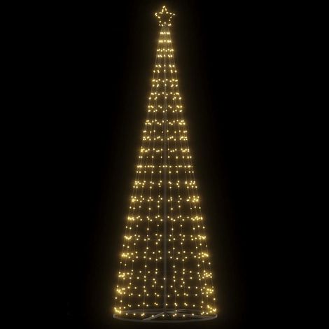 LED Tannenbaum 550 LEDs Warmweiß 300 cm vidaXL (1/5)