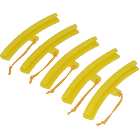 Lot de 5 protections de jante universelles et très élastiques pour motos et vélos, 23 cm / 9,06 pouces (1/5)