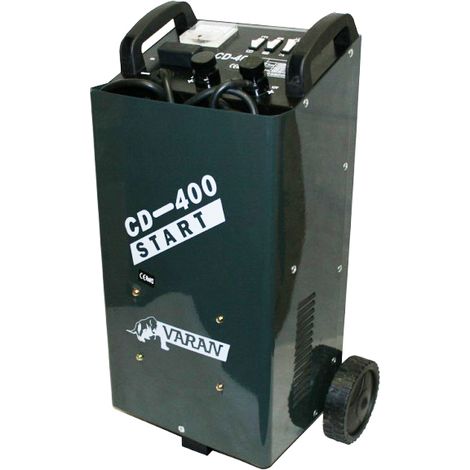 Varan Motors - var-cd-400 CARGADOR - ARRANCADOR DE BATERIAS DE COCHE 12 Y 24V - 20-700Ah