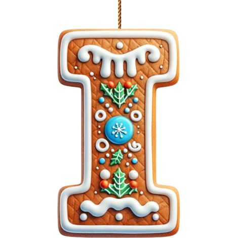 Ornement Lettre - Décoration Arbre De Noël En Acrylique - 26 Lettres Alphabet Avec Motif Baies - Pour Décoration DIY Intérieure Extérieure - Lot De 1 (1/5)