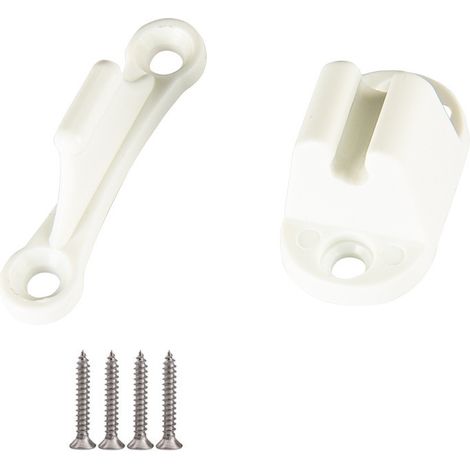 Lot de 2 butées de porte en forme de T pour caravane et camping-car (1/4)