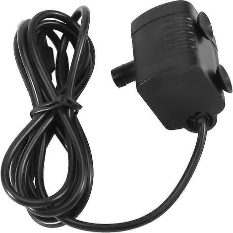 Pompe à eau submersible USB 3,5 V - 9 V CC, 3 W, pour aquarium, fontaine et bassin (1/5)