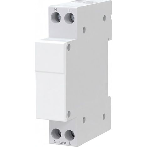 Interruptor automático inteligente Zigbee de 16 A con monitorización del consumo energético y temporizador programable compatible. (1/5)