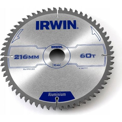 Sega circolare Irwin widia 2163060z alluminio (1/5)
