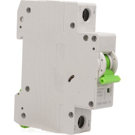 PV-Leistungsschalter 1P Mini-Magnetsystem Schnellauslöser DC-Trennschalter für Solaranlagen 250 V 63 A (1/5)