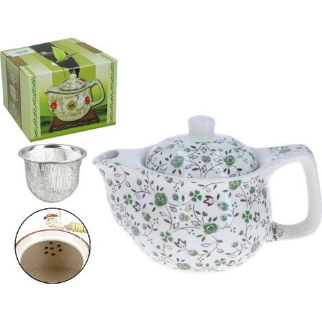 Bollitore in ceramica con infusore