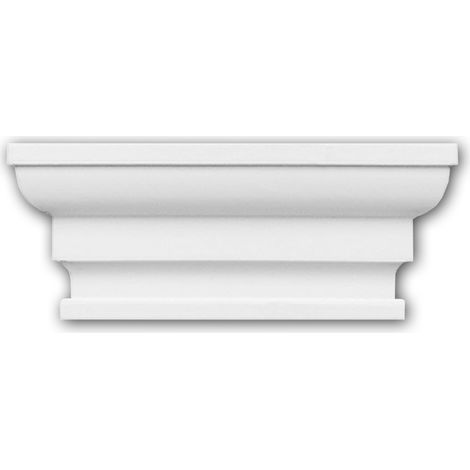 Byblos revestimiento para estantería 155003 Profhome Elemento decorativo estilo Neoclasicismo blanco