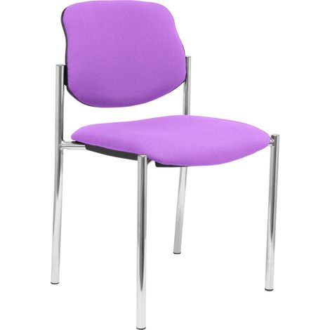 Silla de Recepción Villalgordo Piqueras y Crespo RBALI82 Lila Símil Piel