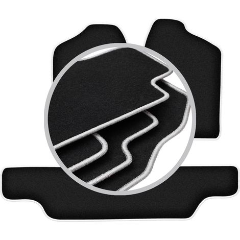 Tapis de sol Carlux argentés pour : Opel Frontera A 5 portes (1991-1998) (1/5)