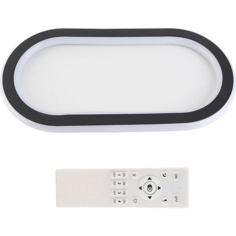 Plafonnier LED moderne avec télécommande économique dimmable température de couleur réglable anti-éblouissement long linéaire pour cuisine couloir (1/5)