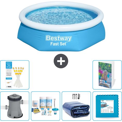 Bestway Fast Set Rund - 244x61 cm - 7-teilig S188