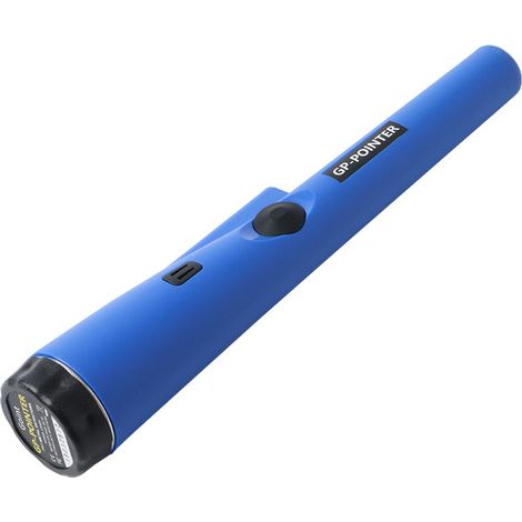 Détecteur de métaux portable robuste en ABS bleu, scanner de sécurité intérieure rapide pour recherche de métaux (1/5)