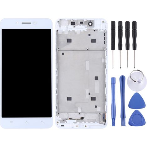 Compatible with the vivo X6 TFT LCD touchscreen with frame (color: white) (1/3)
