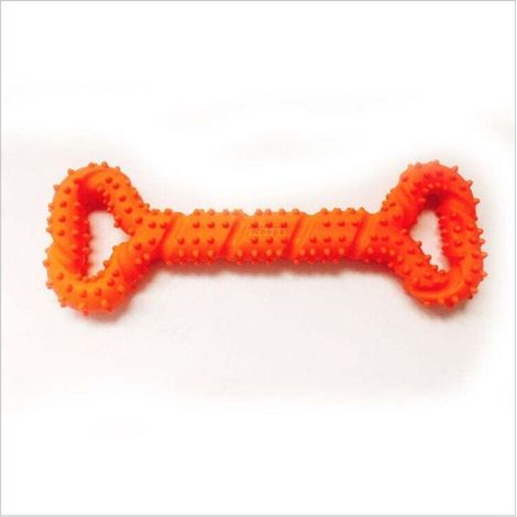 Jouet indestructible pour chien à mâcher agressif pour grands chiens, jouet interactif pour chiens de grande taille, bâton à mâcher résistant aux dents, jouet barbelé d'entraînement pour chien
