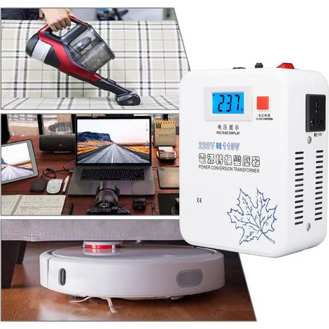 ST-G1000VA Leistungstransformator, 220V auf 110V Abwärtswandler (Europäischer Standard) (1/5)