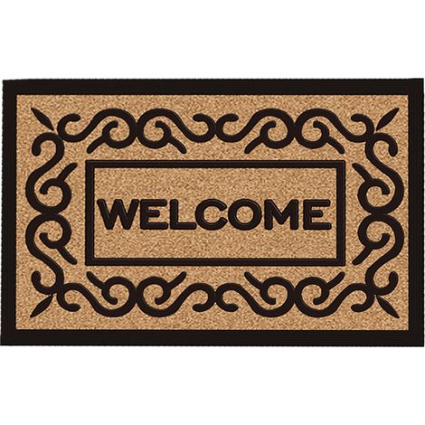 Tapis d'entrée lavable en machine, antidérapant, pour l'intérieur, et tapis de sol absorbant discret. (1/5)