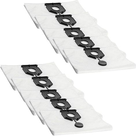 Sacs d'Aspirateur Karcher 2.889-154.0, Lot de 10, 420 x 645 mm, Compatible avec NT 30/1 Ap L et NT 30/1 Ap Te L (1/5)