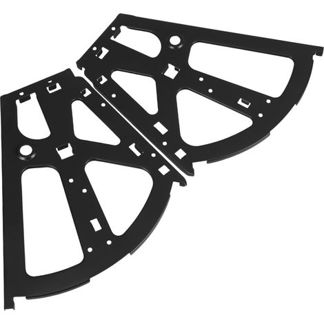 Accessoires pour meubles à chaussures, 2 charnières fermeture automatique, idéales le rangement (1/5)