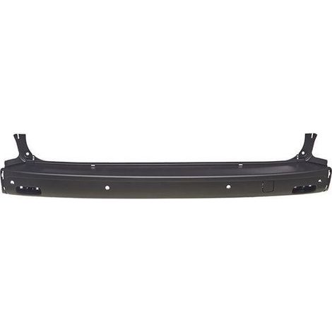 Pare-choc arrière central noir avec trous radars Peugeot Expert chassis long depuis 2016
