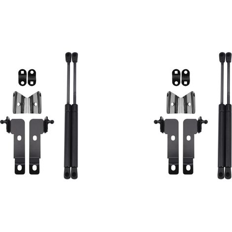 Kit de 4 soportes para el capó delantero del coche para Frontier Navara D40 2004-2018 (1/2)
