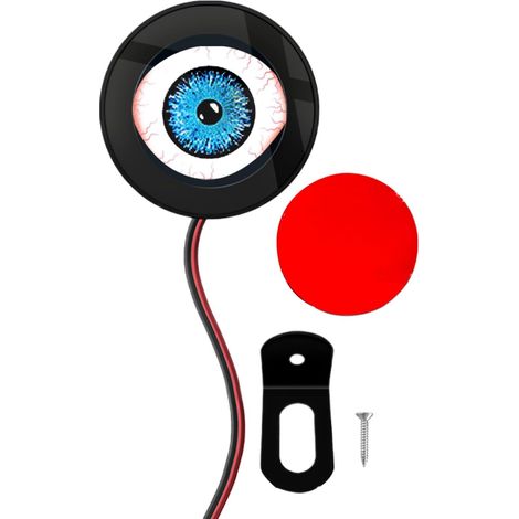 Yeux LED Pour Voiture Accessoires De Grille Dynamique Multimode De Modification De Moto Yeux Lumineux - Pour Vélo Camion SUV Berline Hommes Décorations Noël Halloween (1/5)