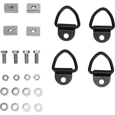 Écrous T Slot en métal légers compacts vis à machoire pour camionnette rail de benne remorque bateau (1/5)
