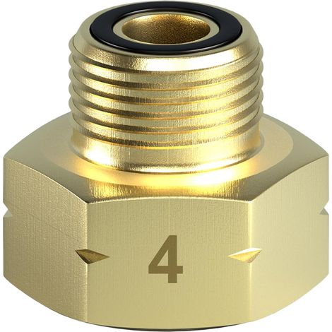 Adaptateur de Gaz n° 4 en Laiton pour Bouteille de Gaz (1/5)