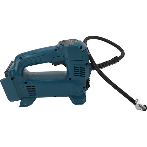 Gonfleur sans fil avec éclairage, alimenté par batterie au lithium, affichage numérique, 60 W, pour pneus de voiture et de vélo (1/5)