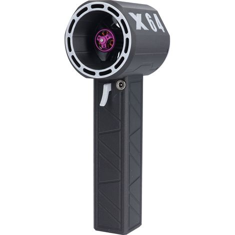 Souffleur Jet Dry : puissant, avec une poussée de 1 400 g, réglage continu de la vitesse, batterie de 8 000 mAh, souffleur turbo industriel pour le nettoyage, prise UE 100-240 V (1/5)