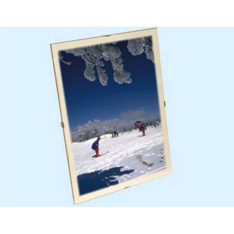 Cornice a giorno con lastra di protezione in plexiglass - 50x70 cm. (1/2)