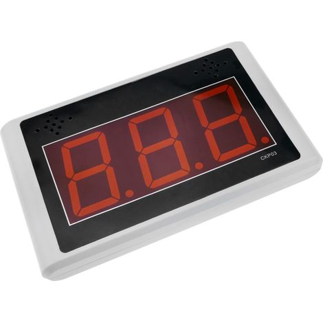 PrimeMatik - Gestion des files d'attente à votre tour électronique programmable à trois chiffres (spectateur) (1/5)