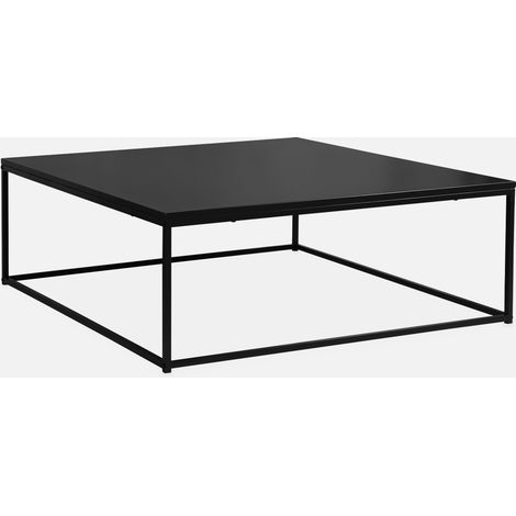 Mesa de centro baja de metal
