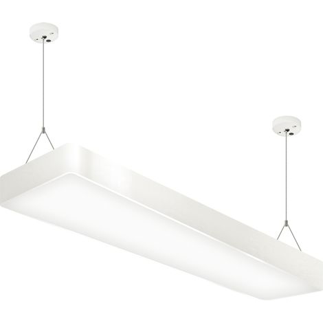 Ideus 03631 weiße LED-Hängeleuchte 24W 4100K Fackel (1/2)