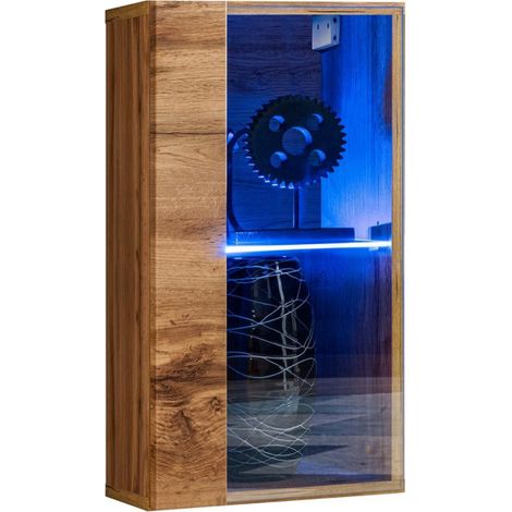 Bloc Mural LED Design "Switch IV" 60cm Naturel (1/4)