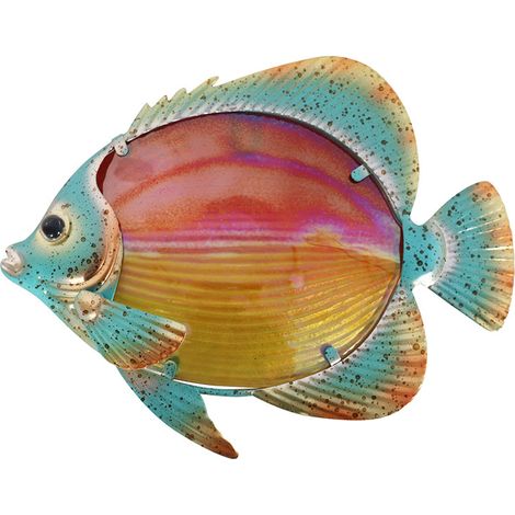 Blue Dream Décoration murale de poisson en métal Décoration murale (1/5)