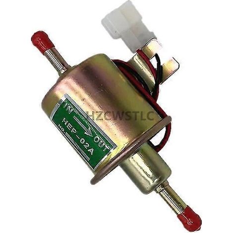 Nouvelle pompe à carburant électrique universelle basse pression HEP-02A 12V pour voitures et motos, fonctionnant au diesel et à l'essence. (1/3)