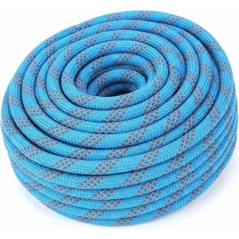 Corde 10 mm x 10 m Bleue, Corde Extérieur, Antidérapante et Résistante, pour Agriculture, Tente (1/5)