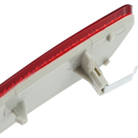 Reflector de parachoques trasero izquierdo de repuesto con lente roja para E70 X5 2008-2012 OEM: 63217158949 (1/5)