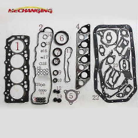 4D56 4D55 4D56T Pour MITSUBISHI L300 L400 Pièces de moteur Kits de reconstruction moteur Jeu complet Joint de moteur MD972215 (1/5)