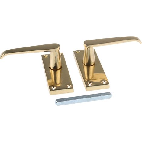 Poignée en Laiton RS PRO, entraxe 57mm x 108 mm, 148 mm x 38mm ( Prix pour 1 paire )